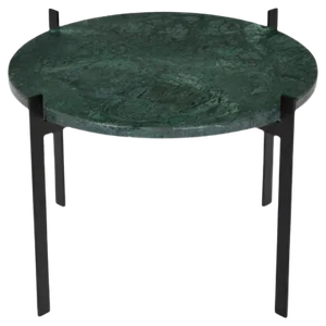 Green Indio Marble Single Deck Table by OxDenmarq