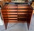 Mid-Century Modern Black & Brown 1970's Highboy by Maurice Villency Made in Belgium For Sale - Image 3 of 9
