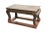 Chinese Chinese Early 19th C. Low Altar Table Carved Face (Great Hall Bench ) For Sale - Image 3 of 6