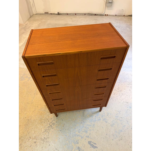 Teak Chest of Drawers, Denmark, 1970s For Sale - Image 3 of 11