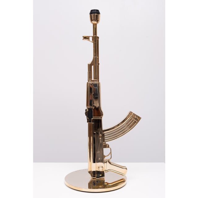 Vintage Ak 47 Kalashnikov Table Gun Lamps by Philippe Starck for Flos, 2005, Set of 2 For Sale - Image 9 of 15