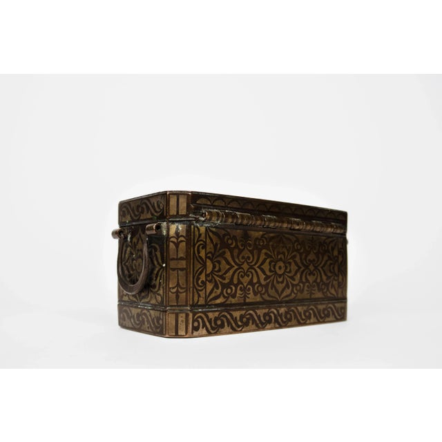 Late 18th Century 18th/19th Century Silver Inlaid Box For Sale - Image 5 of 10