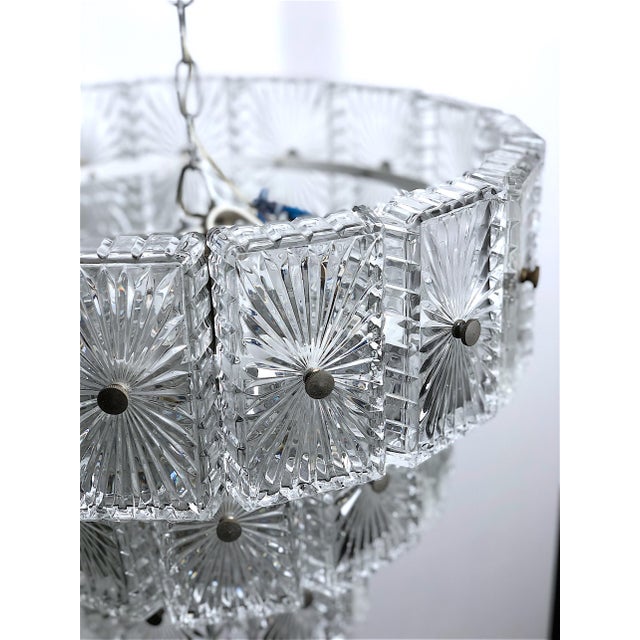 Vintage Crystal Chandelier, Austria, 1960s For Sale - Image 11 of 13