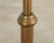 Metal Midcentury Patinated Brass Adjustable Pharmacy Floor Lamp For Sale - Image 7 of 18