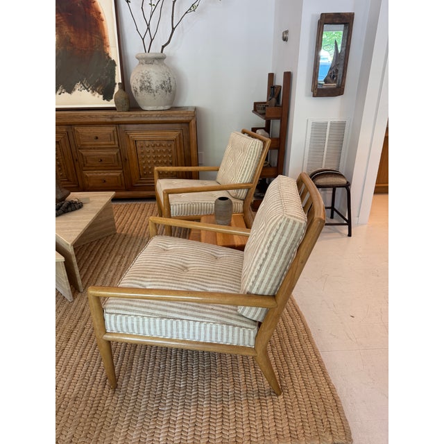 Widdicomb Pair of t.h. Robsjohn-Gibbings Lounge Chairs For Sale - Image 4 of 15