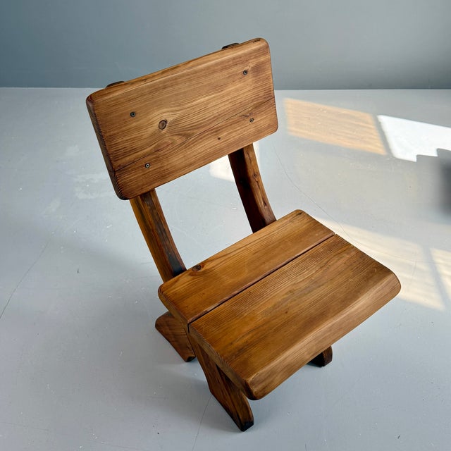 Vintage Wooden Chairs, 1960s, Set of 2 For Sale - Image 6 of 13