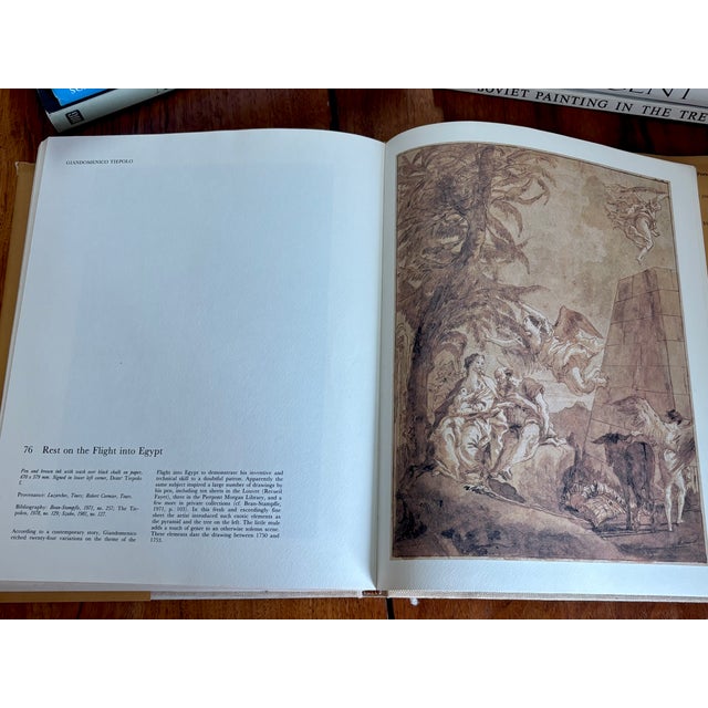 Linen 1983 First American Edition "Masterpieces of Italian Drawing" Linen Hardcover For Sale - Image 8 of 12