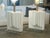Contemporary 1990 Casual Lamps of California Monumental Brutalist Plaster & Lucite Table Lamps – Pair For Sale - Image 3 of 18