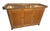 Pulaski Oak Bar With Brass Top and Foot Rail, Griffin Carvings, Plus Custom Inset Oak Doors, Attributed For Sale