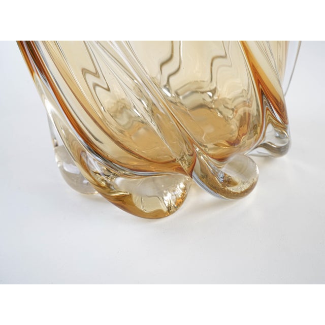 Vintage Italian Art Glass Vase, 1960s For Sale - Image 9 of 10