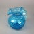 Antique Ariel Blue Coinspot Ruffle Top Glass Water Pitcher, Circa 1900 For Sale - Image 10 of 11