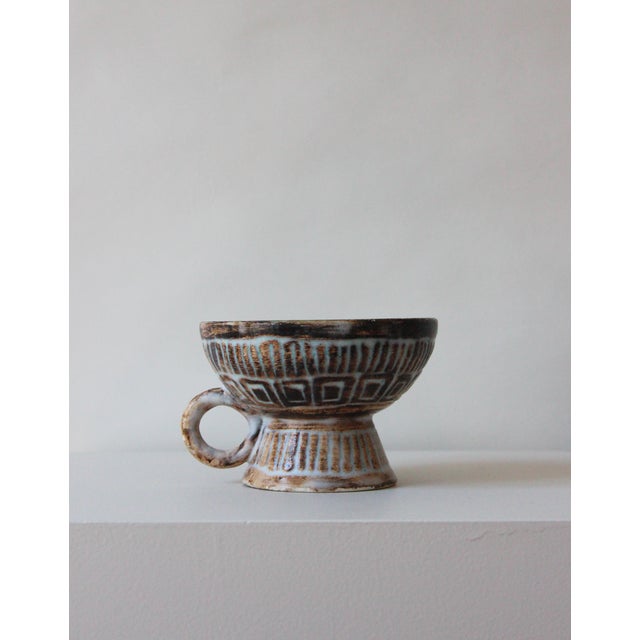 1950s Ceramic Bowls by Jacques Pouchain for the Dieulefit Workshop, 1950s, Set of 4 For Sale - Image 5 of 9