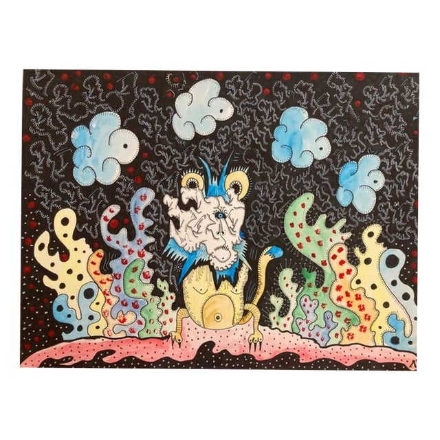 Greke, Untitled, 2020, Mixed Media For Sale