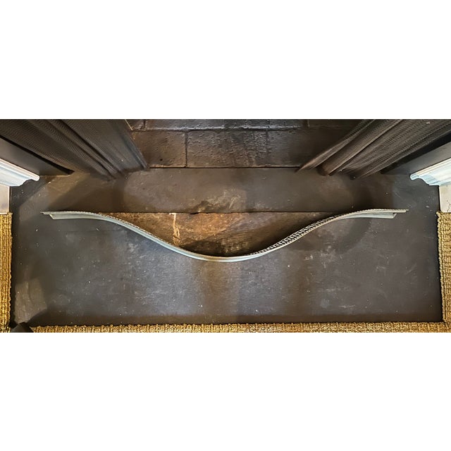 Metal Antique Early 19th Century English George III Brass Fireplace Hearth Fender for the Mantel Circa 1800 For Sale - Image 7 of 13