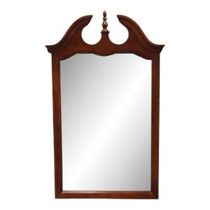 Thomasville Impressions Winston Court Solid Cherry Traditional Style 30" Pediment Mirror 20611-220