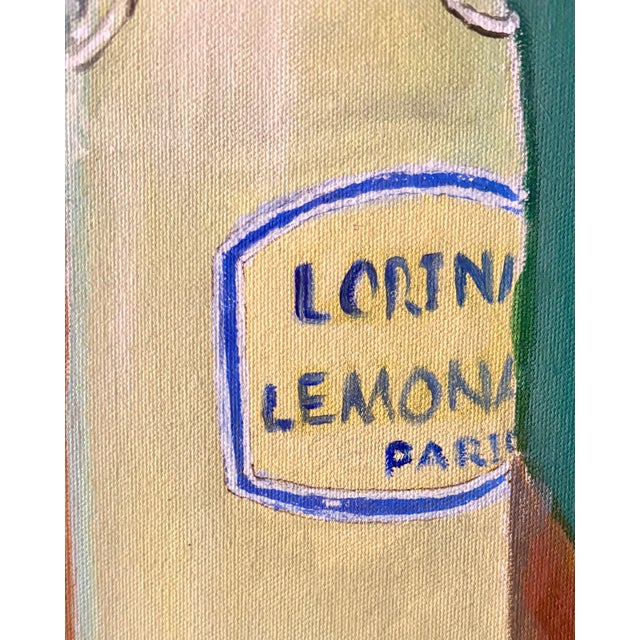 Original Still Life Lemons and Lemonade Oil on Canvas by John De Martino For Sale - Image 10 of 11
