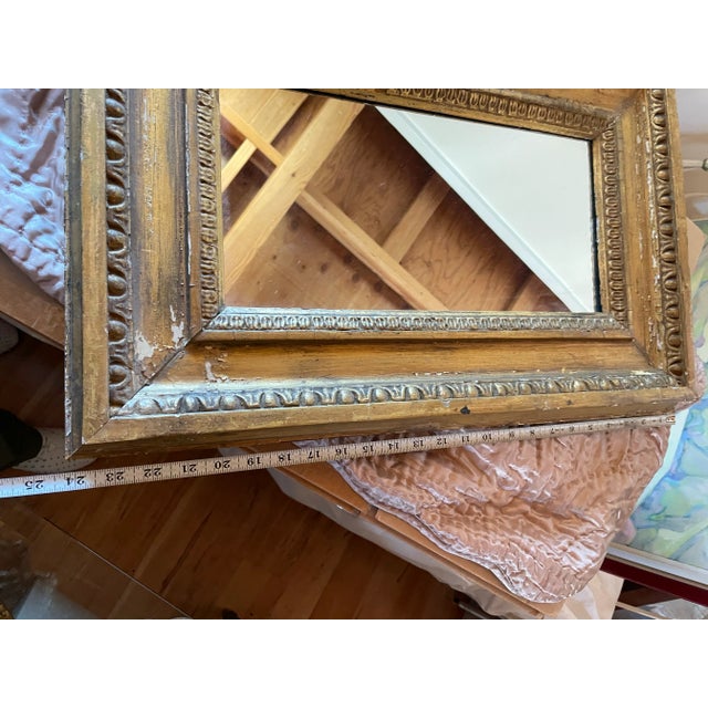 Antique 18th-Century French Giltwood Mirrors - a Pair For Sale - Image 10 of 12