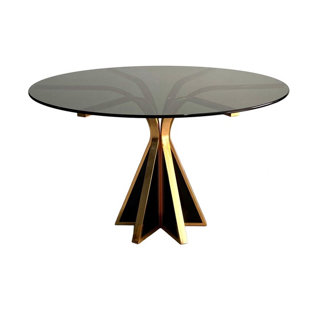 Circular Dining Table attributed to Renato Zevi, Italy, 1960s For Sale