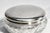 Traditional Stunning Large Antique Crystal Powder Jar Sterling Silver Lid Floral Cut Glass Edwardian Vanity Box For Sale - Image 3 of 16