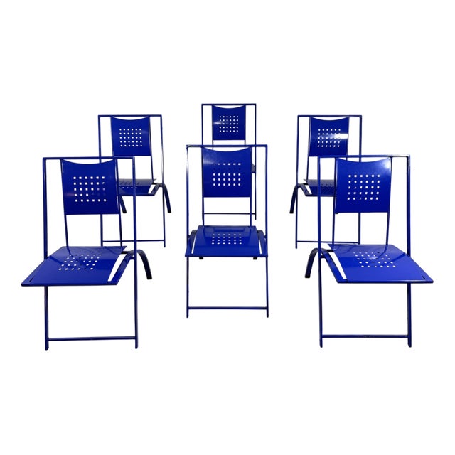 Sinus Dining Chairs by Karl Friedrich Förster, 1984, Set of 6 For Sale