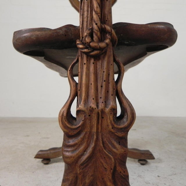 Art Nouveau Tea Table in the style Emile Galle, 1890s For Sale - Image 15 of 18