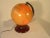 1940s 1940s Replogle Light Up Library Glass Globe On Wood Base For Sale - Image 5 of 12