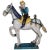 1950s Marcello Fantoni Mid Century Marcello Fantoni Ceramic Horse and Cowboy Figure For Sale In Philadelphia - Image 6 of 7