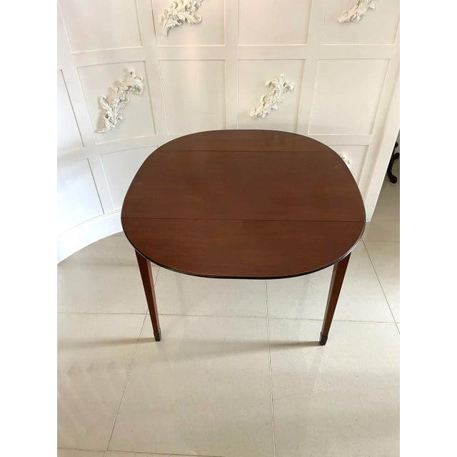 Antique Inlaid Mahogany Pembroke Table, 1780s For Sale - Image 6 of 13