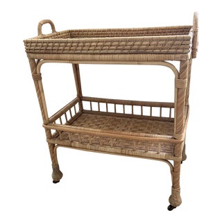 Serena and Lilly Bar Cart For Sale