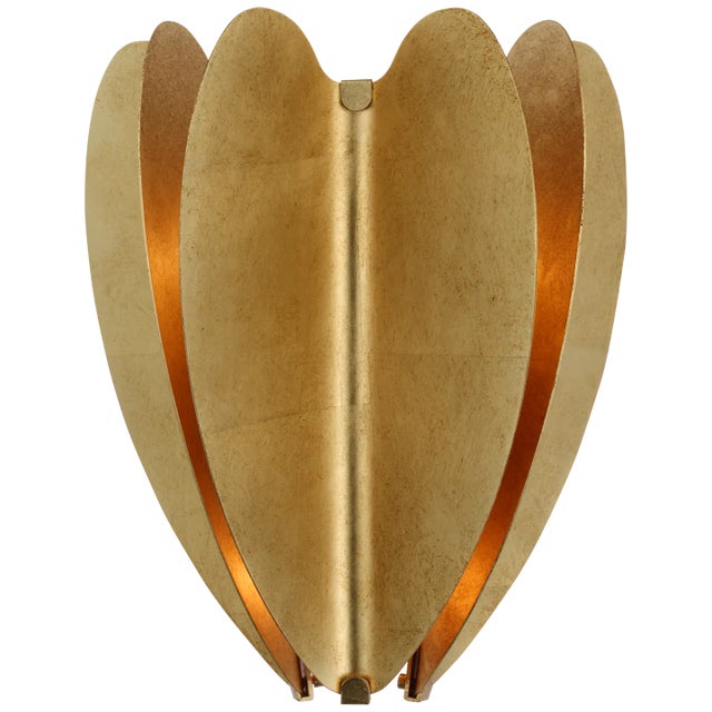 Danes Small Sconce in Gild Designer: kate spade new york Height: 11.25" Extension: 6" Backplate: 4.25" x 5" Rectangle...