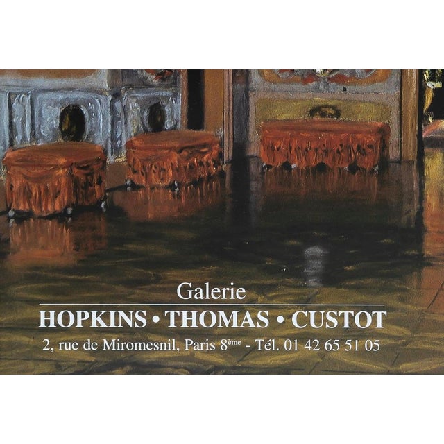Modern Inside Venice Poster attributed to Victor Edelstein, 1999 For Sale - Image 3 of 7