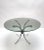1960s Mid-Century Italian Chromed Steel Coffee Table with Round Smoked Glass Top, 1960s For Sale - Image 5 of 15