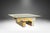 Mid Century Modern Attributed to Paul Evans Cityscape Brass Chrome Glass Coffee Table For Sale - Image 9 of 12