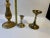 Vintage Scandinavian Brass Candlesticks, 1970s, Set of 3 For Sale - Image 6 of 7