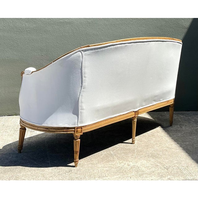 Vintage Carved Canape Sofa For Sale In West Palm - Image 6 of 12
