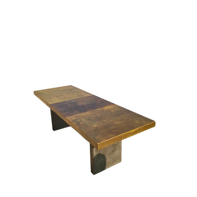 Large Rectangular Sculptural Copper Table by Lorenzo Burchiellaro, 1960s For Sale - Image 4 of 16