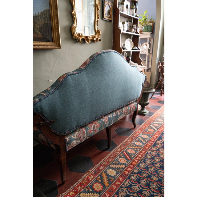 Floral Sofa, Italy, 1790s For Sale - Image 6 of 10
