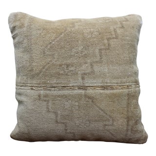 Turkish Vintage Rug Decorative Pillow Cover - 20"x20" For Sale