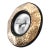 "Capriccio" Convex Wall Mirror With Bronze, Handmade For Sale