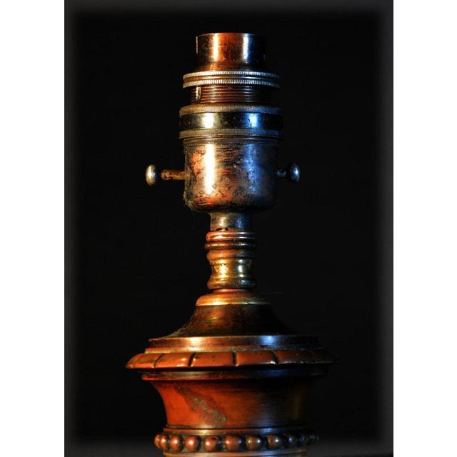 French Napoleon III Bronze Putti Urn Table Lamp by Léopold Oudry, 1870 For Sale - Image 10 of 18