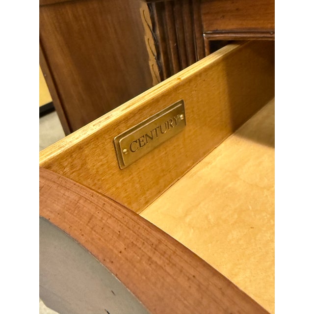 Century Furniture Marble-Top Serpentine Buffet For Sale In San Francisco - Image 6 of 12