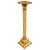 Vintage Classical Venetian Cream and Red Pedestal Columns - A Pair For Sale - Image 9 of 12