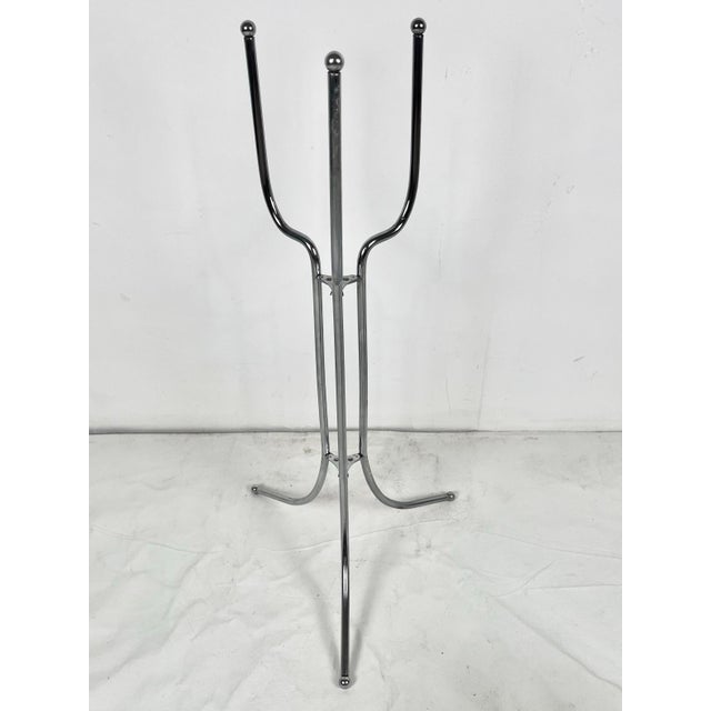Silver Mid 20th Century Champagne Bucket With Stand For Sale - Image 8 of 12