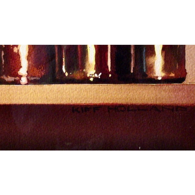 Kiff Holland Ten Bottles C. 1990 Painting For Sale In San Francisco - Image 6 of 6