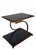 Black Vintage Hollywood Regency Gilt Metal and Faux Black Marble Side Tables by Maitland Smith, a Pair For Sale - Image 8 of 9