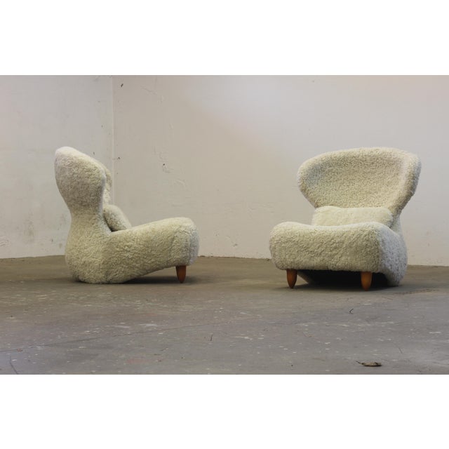 1990s Set of Femina Body Lounge Chairs by Annie Hiéronimus for Cinna/Ligne Roset, 1980s For Sale - Image 5 of 15