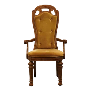 Bernhardt Furniture Italian Neoclassical Tuscan Style Dining Arm Chair 636-534