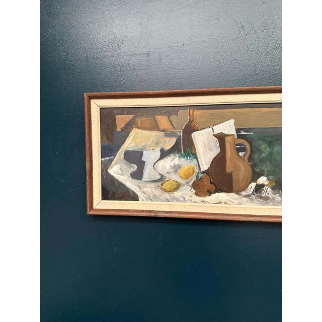 Inge Camill, Still Life, 1960s, Oil on Canvas, Framed For Sale - Image 7 of 14