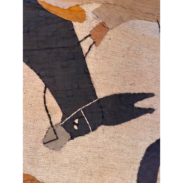 Textile Handstitched Egyptian Khayamiya Wall Hanging For Sale - Image 7 of 8