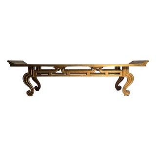 Designer Chinoiserie Tony Duquette Cocktail / Coffee Table / Low Console For Sale